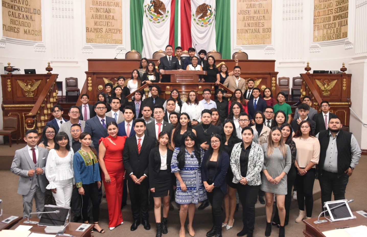 Inauguran el Segundo Parlamento de las Personas Jóvenes, en el Congreso CDMX