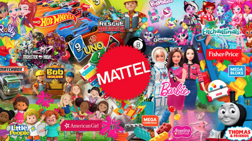 Mattel películas juguetes