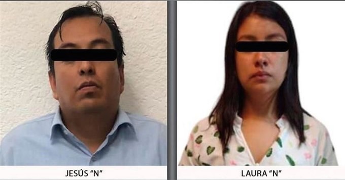 Dictan prisión preventiva a pareja que agredió a maestra de kínder