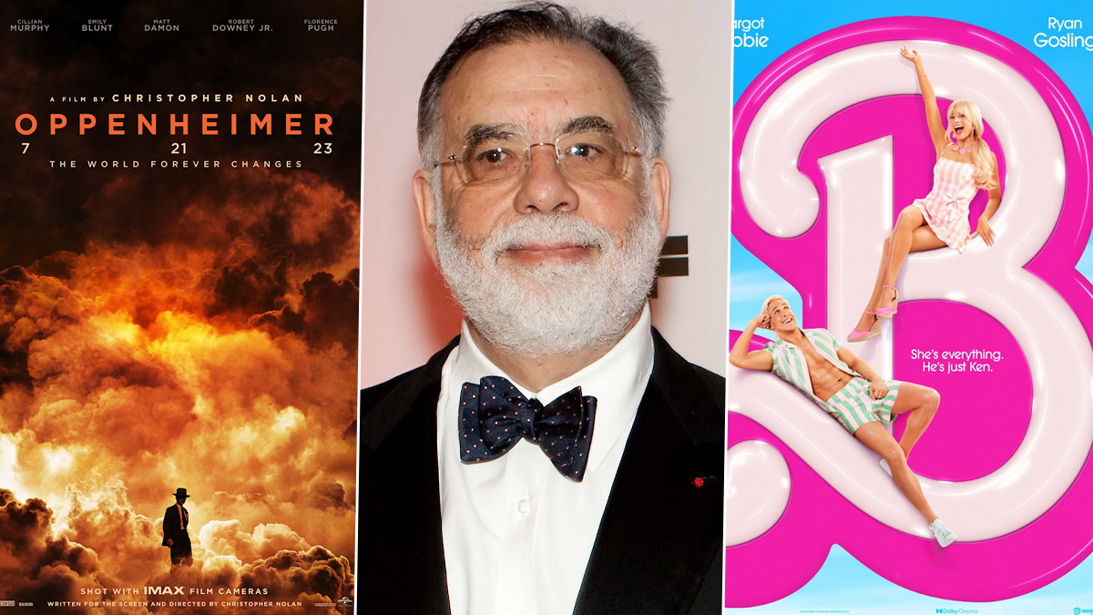 Francis Ford Coppola celebra éxito de Barbie y Oppenheimer