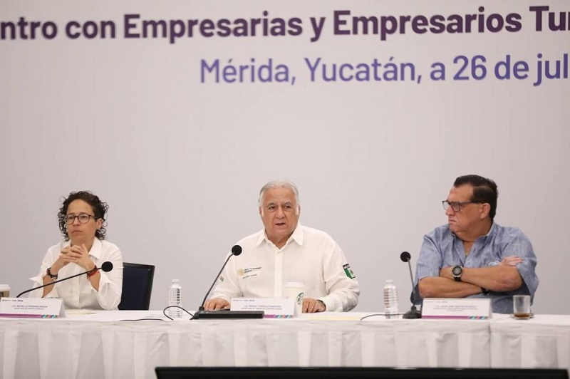 Yucatán es una muestra del trabajo coordinado con el gobierno federal y estatal en beneficio del turismo: Miguel Torruco