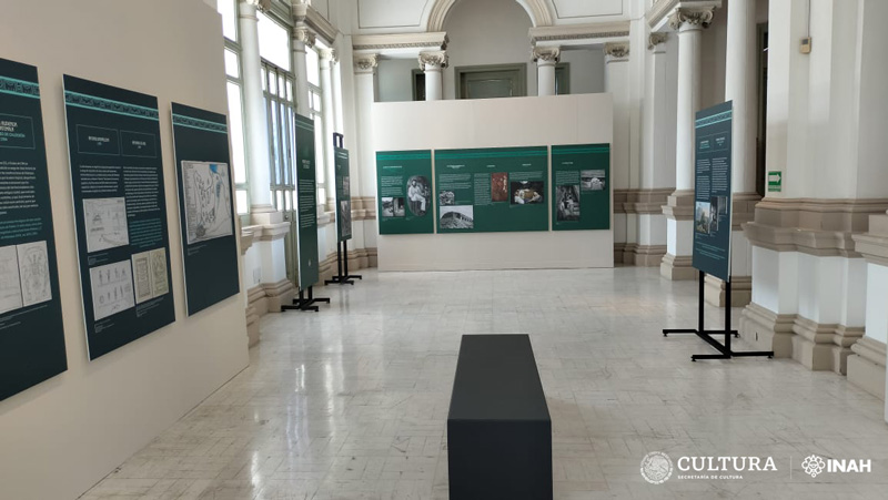 Abren la exposición temporal 'Palenque. 200 años de descubrimientos' en el Palacio Cantón, en Yucatán