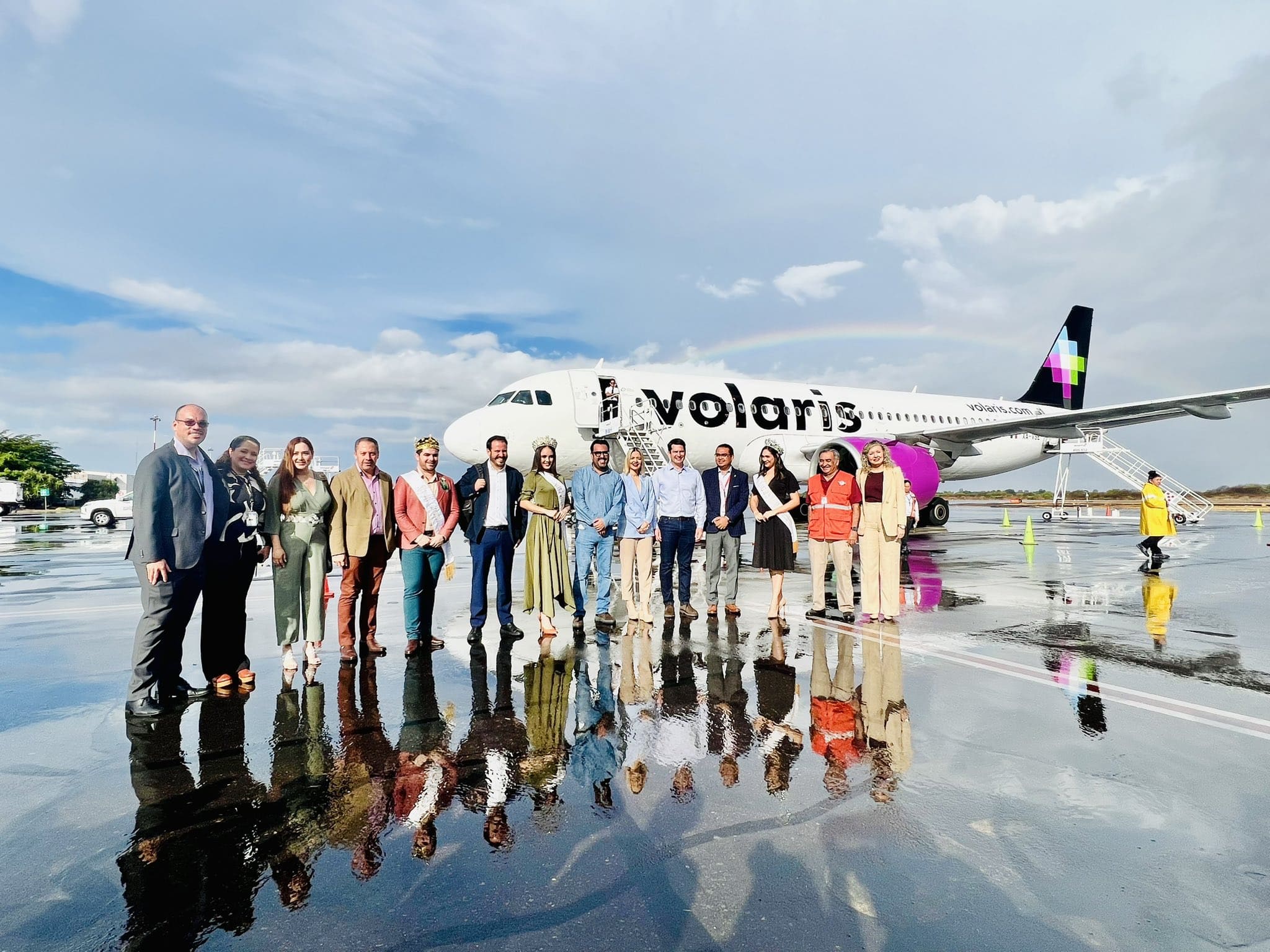 Volaris inaugura su ruta aérea Culiacán-AIFA