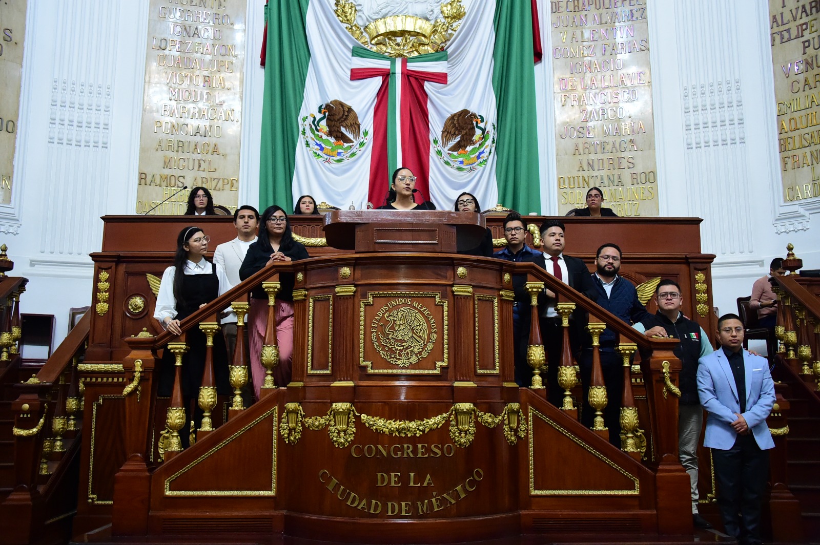 Congreso local celebró sesión del Parlamento de Personas Jóvenes