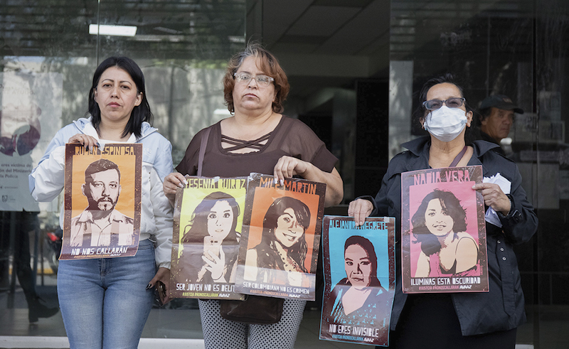A 8 años del multifeminicido y homicidio de la “Narvarte” honramos la memoria y seguimos exigiendo justicia por Rubén, Yesenia, Nadia, Alejandra y Mile