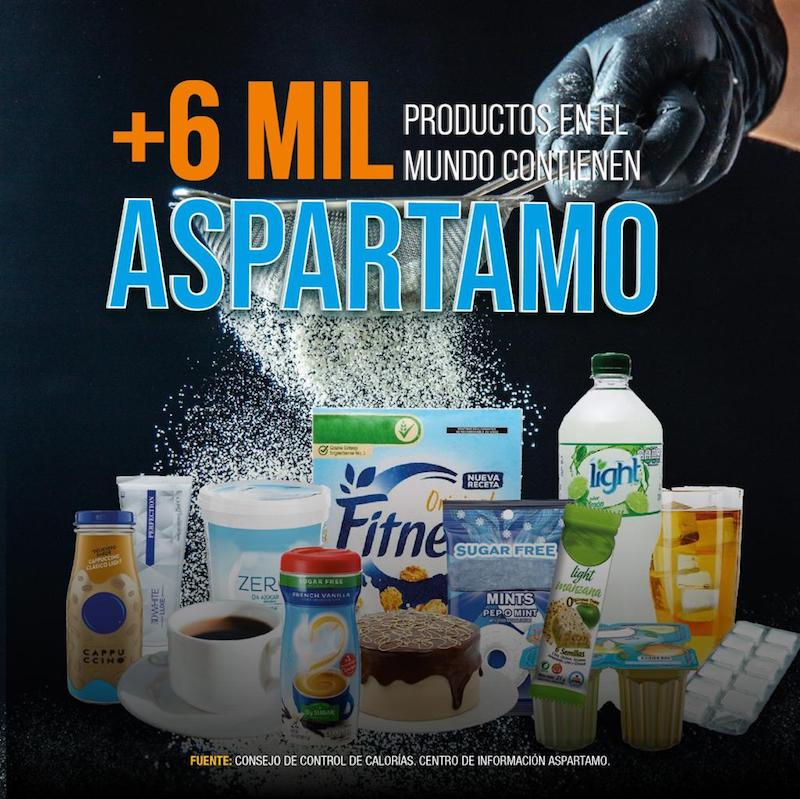 Aspartamo, en más de 6 mil productos en el mundo: LabDO