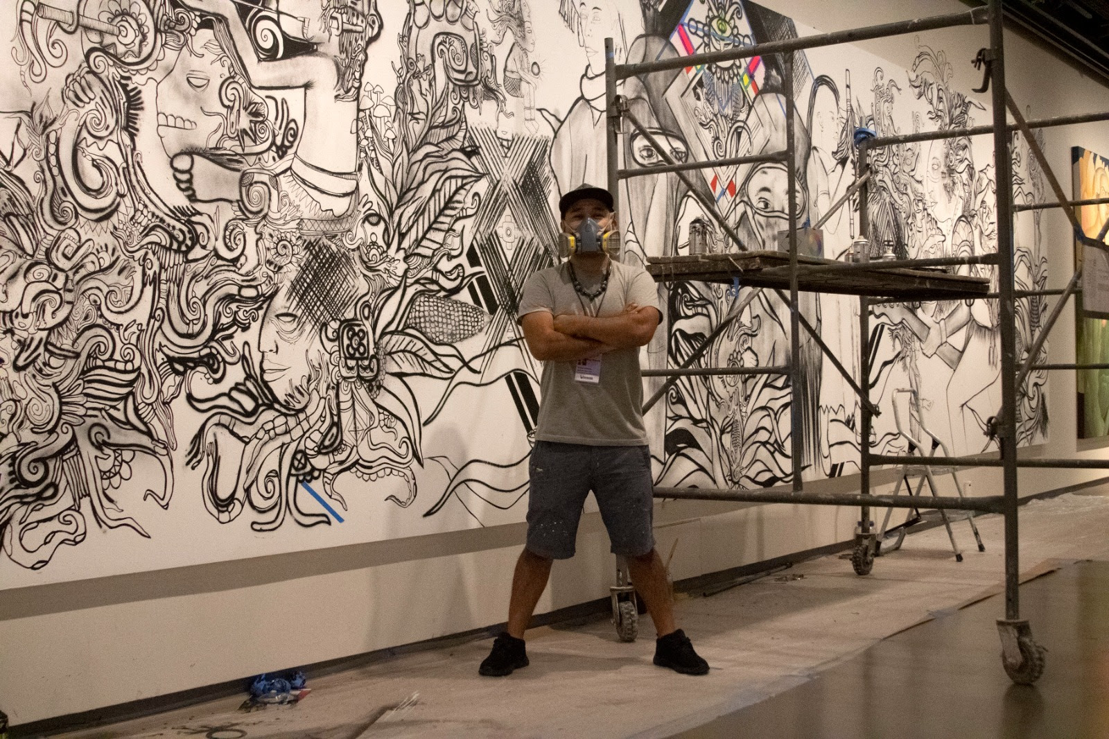 Colegio San Ildefonso ofrece mirada a la realidad maya en sala “Muralismo y Resistencia”