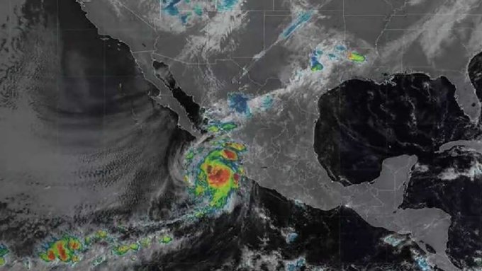 ‘Calvin’ se convierte en huracán categoría 1