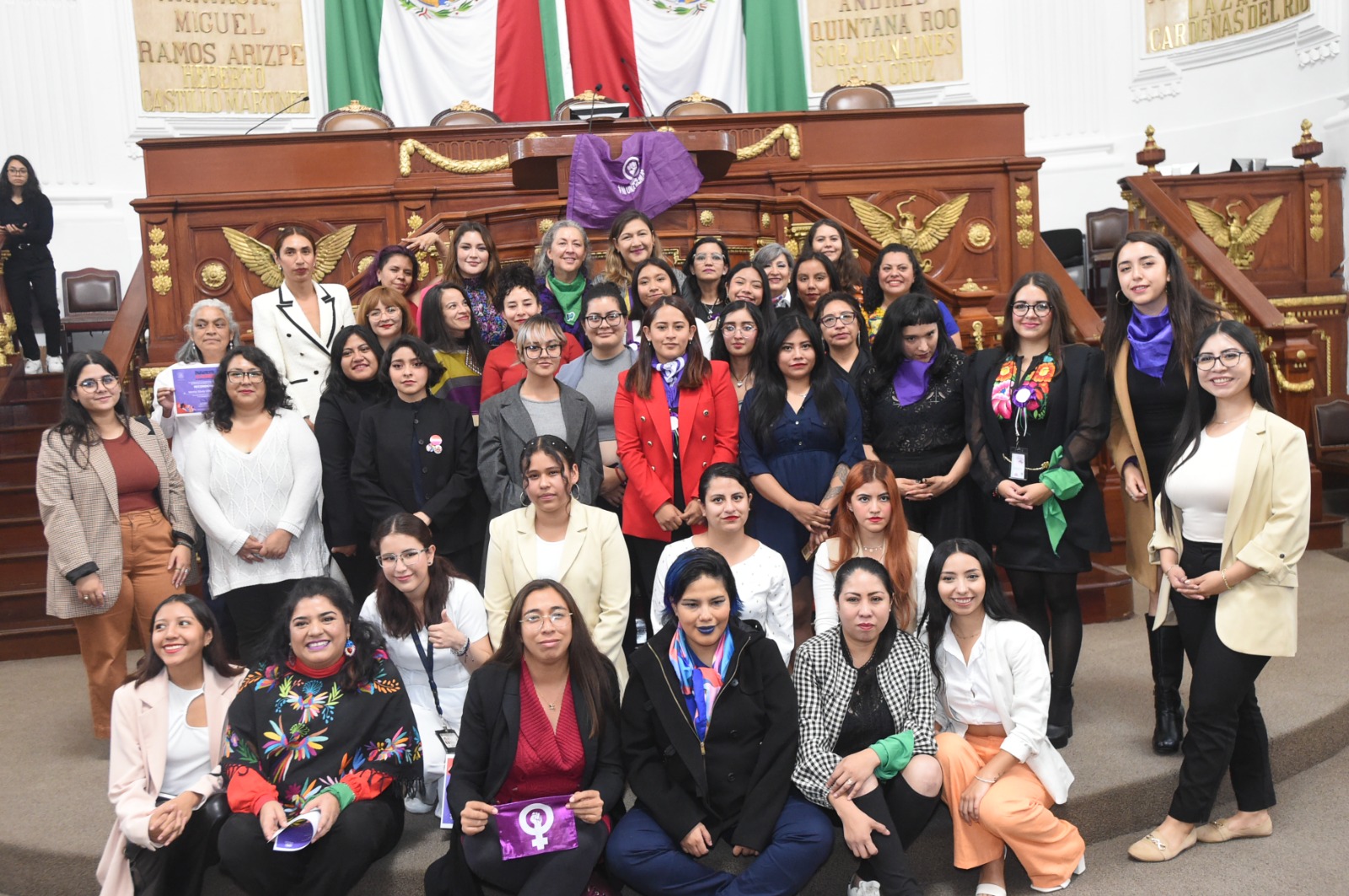 Concluye Parlamento de las Mujeres en el Congreso CDMX