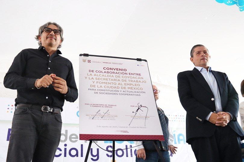 Firman convenio de colaboración en favor de la economía social en Coyoacán