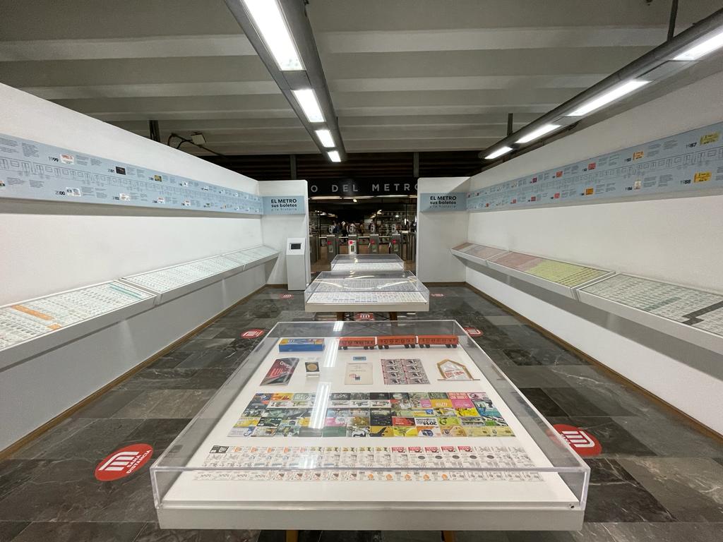El Metro invita a visitar colección de boletos en Museo de Mixcoac L-12