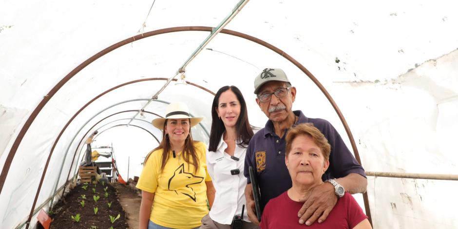 Con los huertos comunitarios e invernaderos de la alcaldía se favorece la economía de grupos vulnerables: Lía Limón