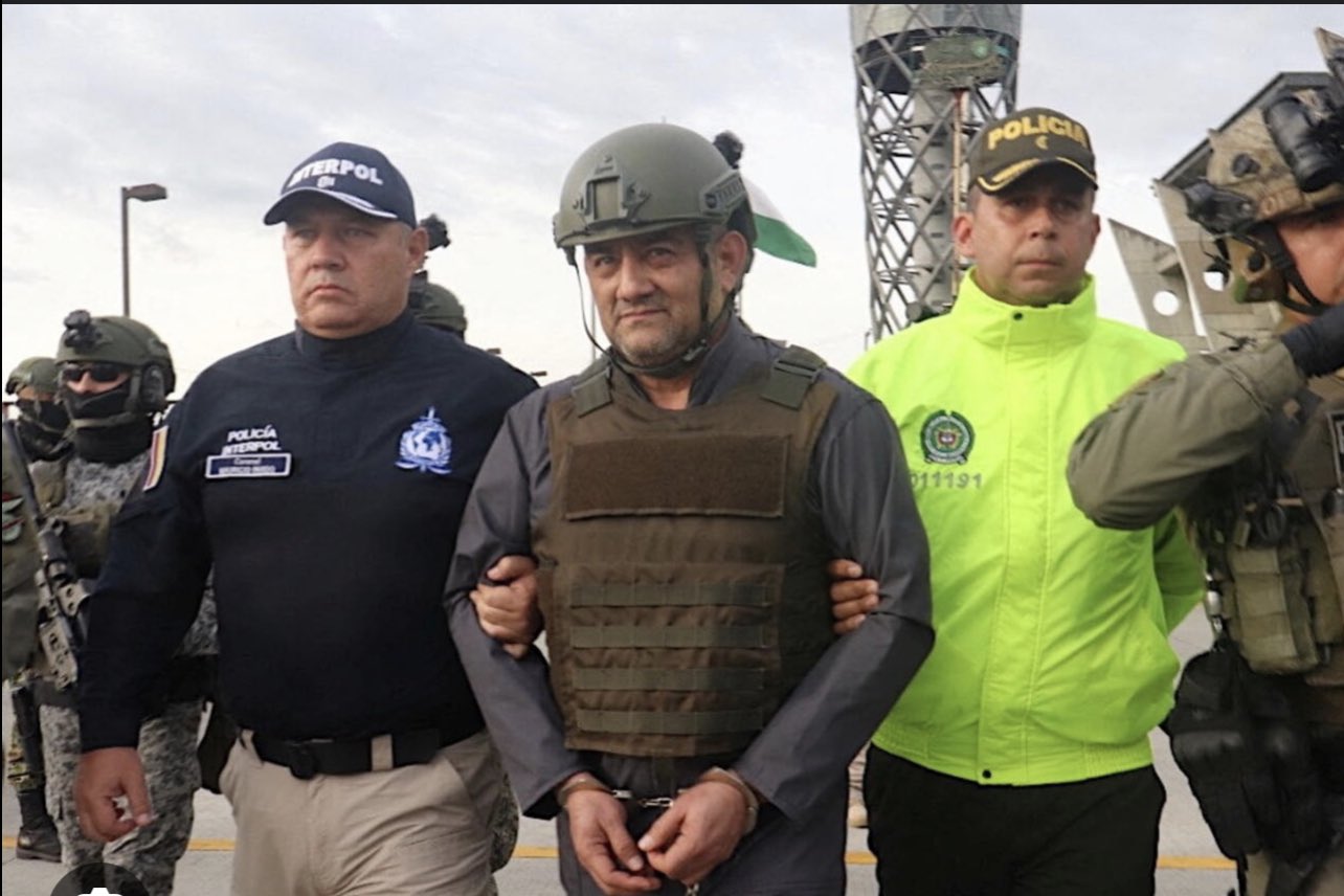 El narcotraficante colombiano “Otoniel” es sentenciado a 45 años de cárcel en EU