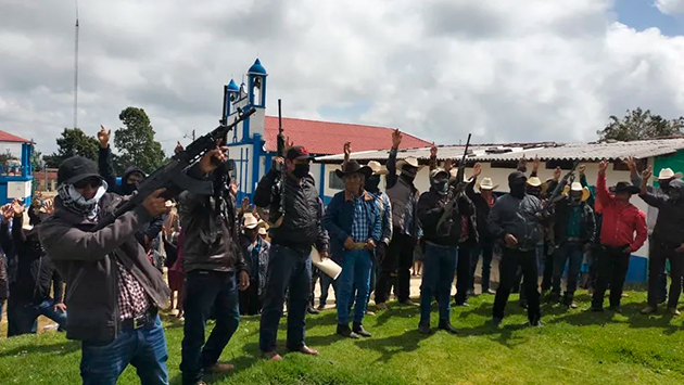 Surge nuevo grupo de autodefensas en comunidad de San Cristóbal de las Casas, Chiapas