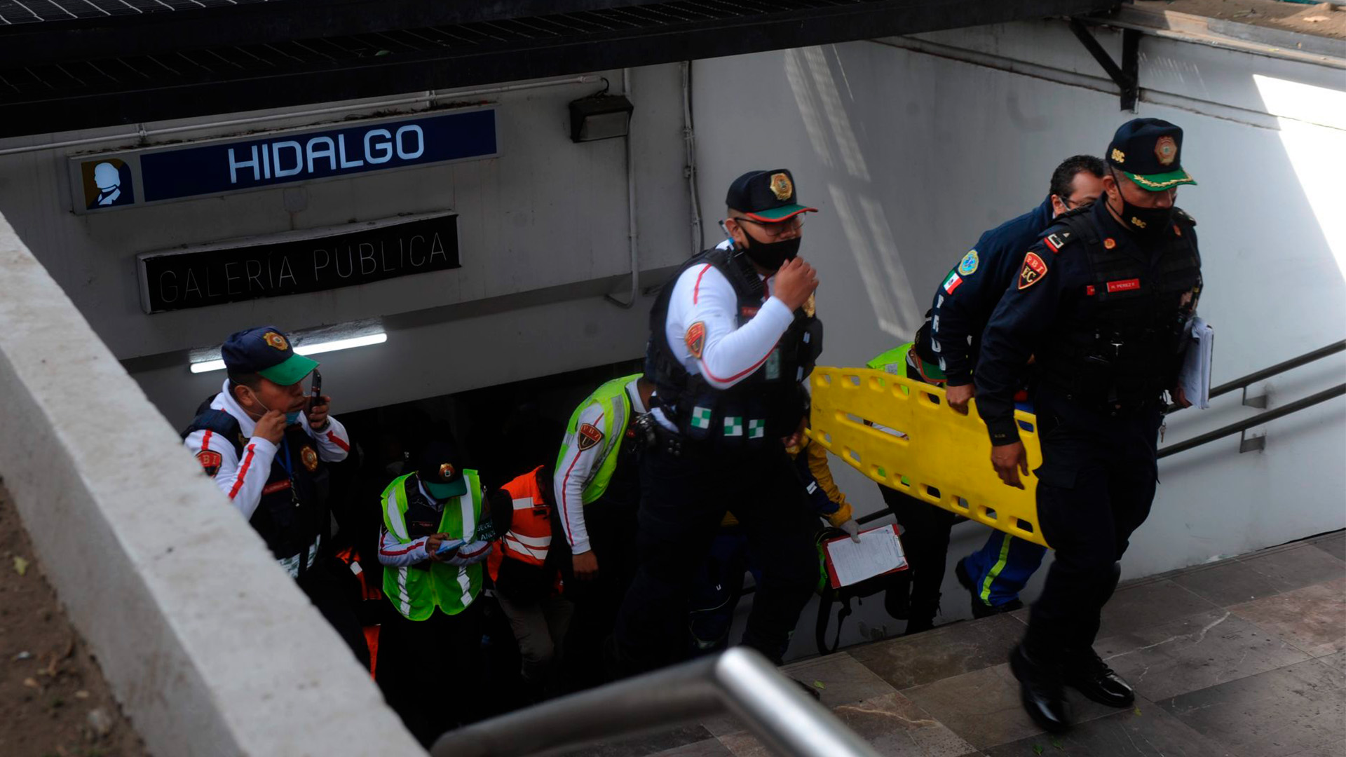 Una mujer y un hombre mueren tras caer a las vías del Metro Hidalgo