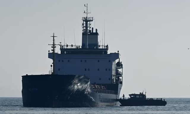 Ucrania desafía a Rusia con un carguero en el mar Negro