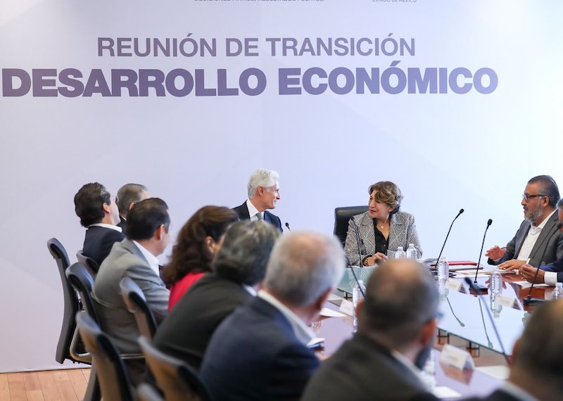 Aborda Delfina Gómez desarrollo económico del Edomex en la última cita de la transición