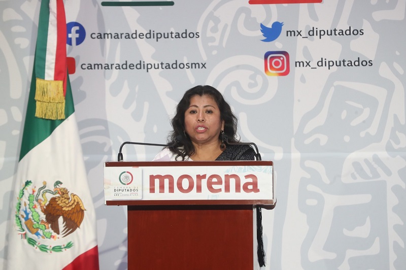 Presenta Inés Parra denuncia ante la FGR contra la Secretaría de Bienestar por posible quebranto al erario de 6 mmdp