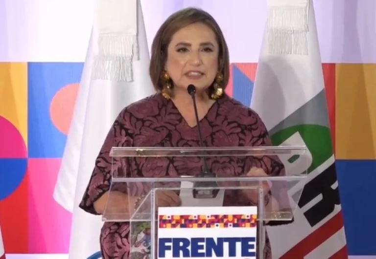 Xóchitl Gálvez enumera casos de corrupción en el sexenio de AMLO durante el segundo debate Frente Amplio por México
