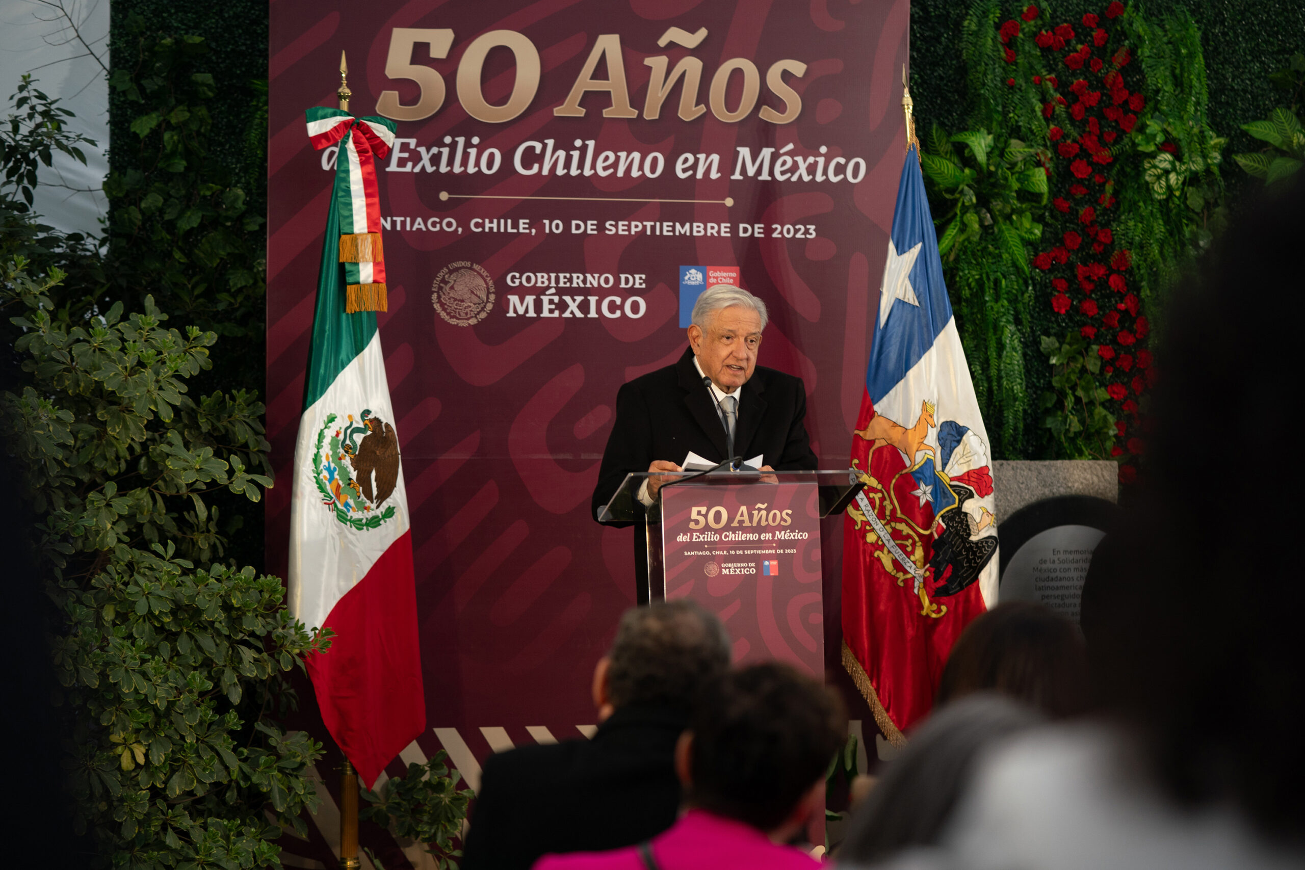 México y Chile están unidos por historia, fraternidad y anhelo de construir verdadera democracia: AMLO