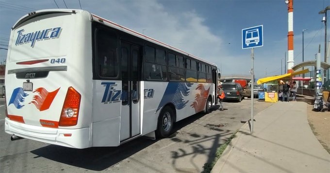 Autobuses México-Tizayuca reanudan servicio tras asesinato de chofer