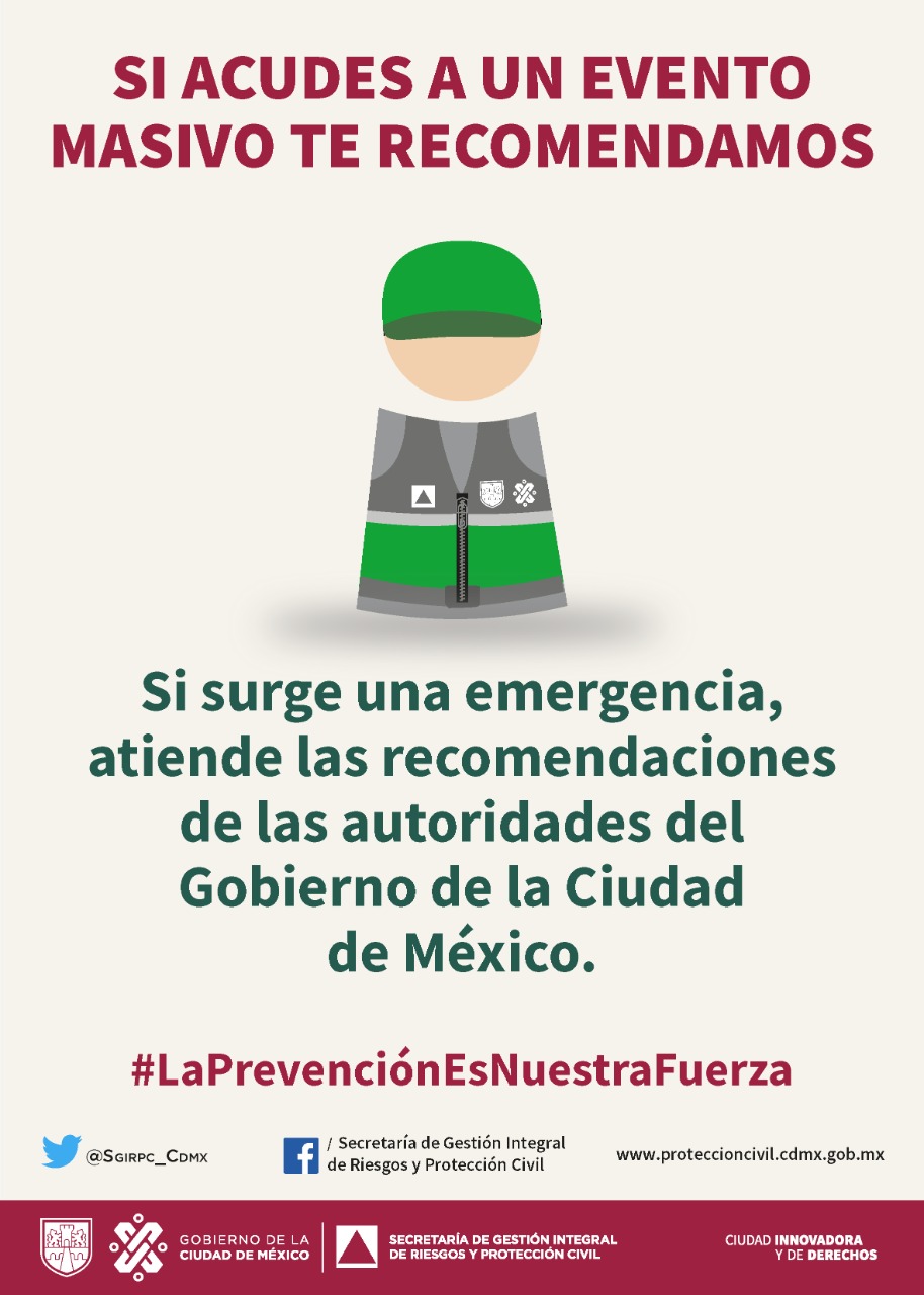 Emite CDMX recomendaciones para asistir a la celebración del Grito de Independencia en el Zócalo