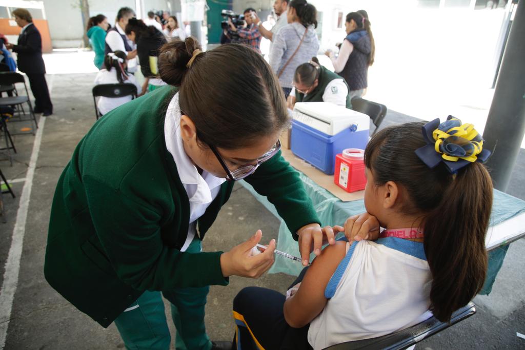 Secretaría de Salud inicia campaña de recuperación de cobertura de vacunación con énfasis en poliomielitis, sarampión y rubéola