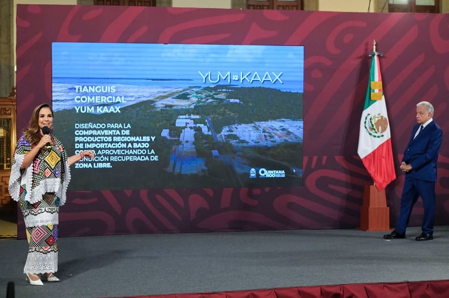 Mara Lezama anuncia la creación del Tianguis Comercial Yum Kaax