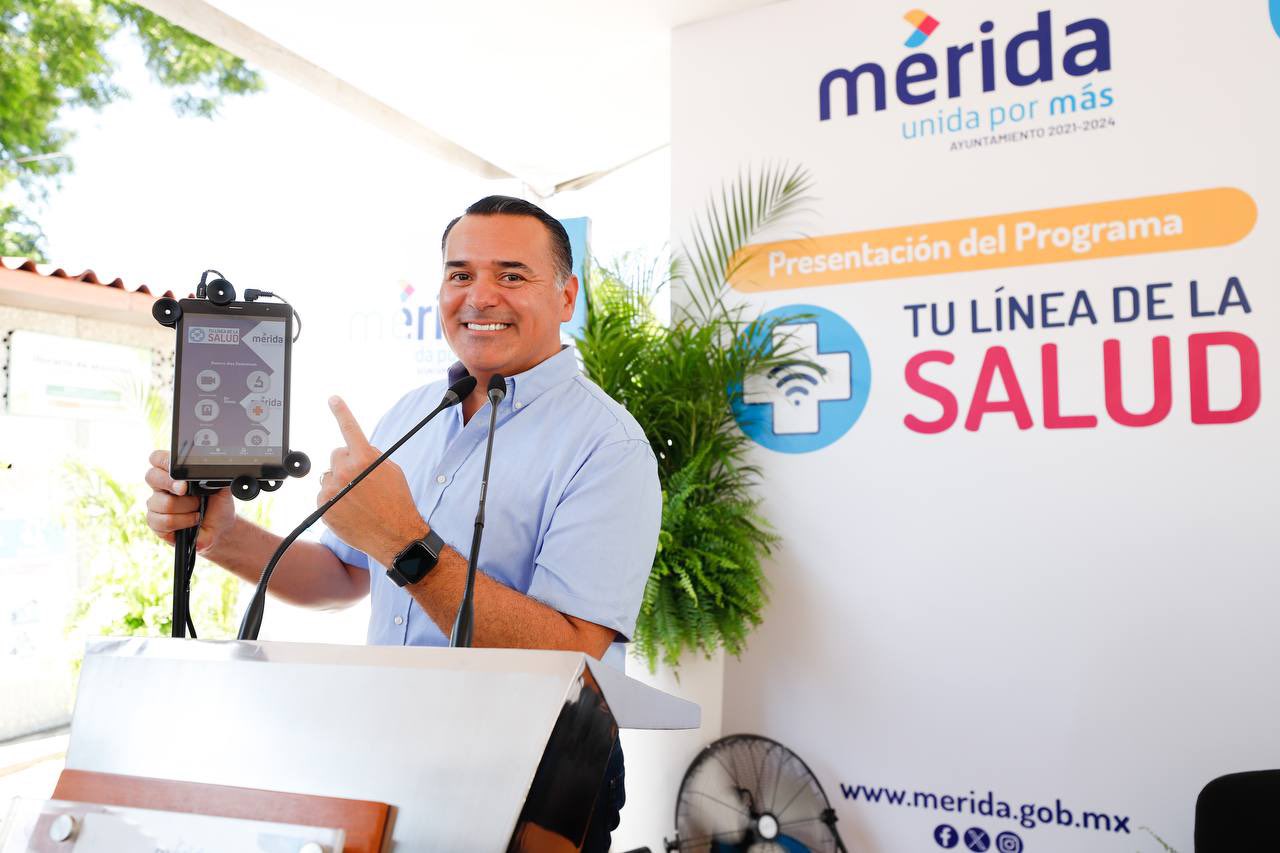 Renán Barrera lanza la estrategia “Tu línea de la salud”