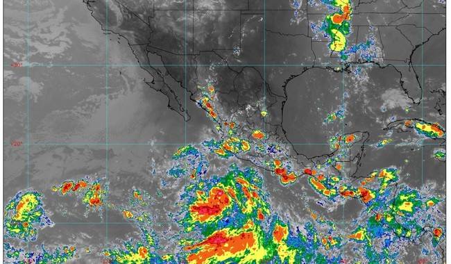 La madrugada de este martes, en el Océano Pacífico, se formó la Tormenta Tropical Jova, a partir de la depresión tropical Once-E.