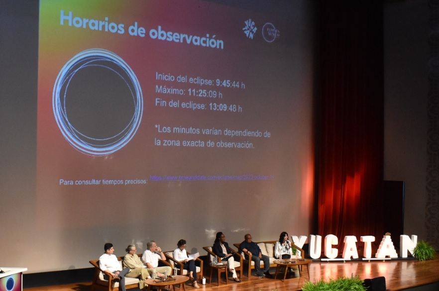 Yucatán anuncia actividades del 'Festival Eclipse Anular Solar'