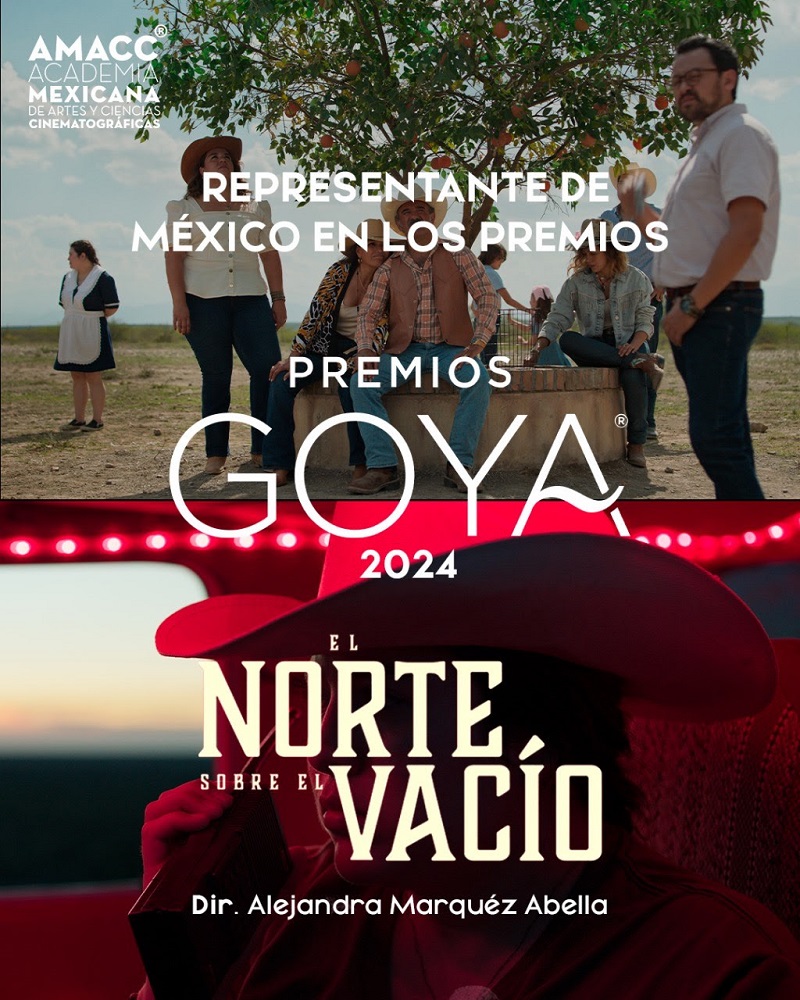 La AMACC anuncia que “El norte sobre el vacío” representará a México en los Premios Goya