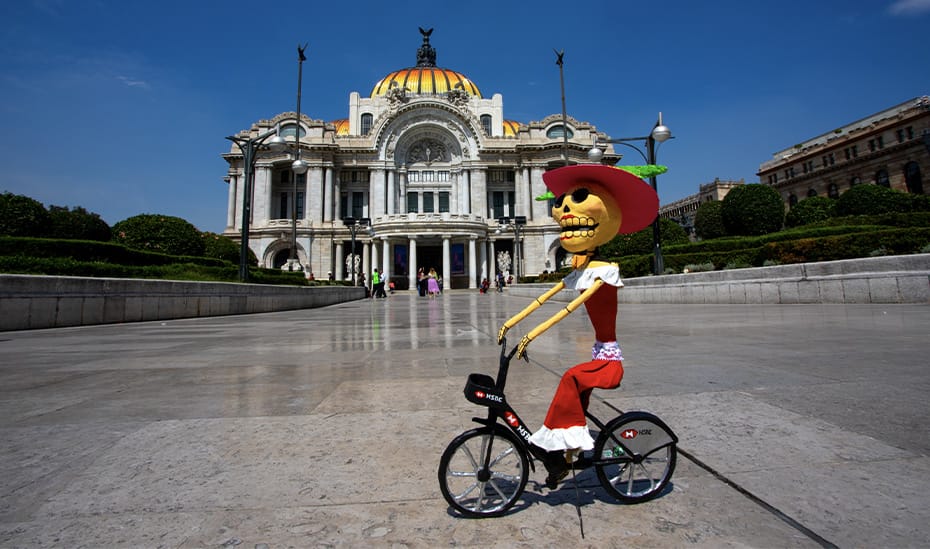 Ecobici extiende tiempo de préstamo de Bicicletas en Paseo Nocturno de Día de Muertos