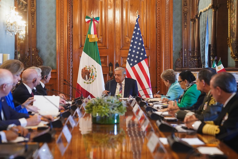Celebra AMLO trabajo coordinado entre México y Estados Unidos