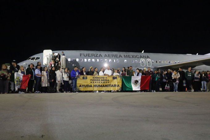 Anuncian puente aéreo para agilizar el rescate de mexicanos en Israel