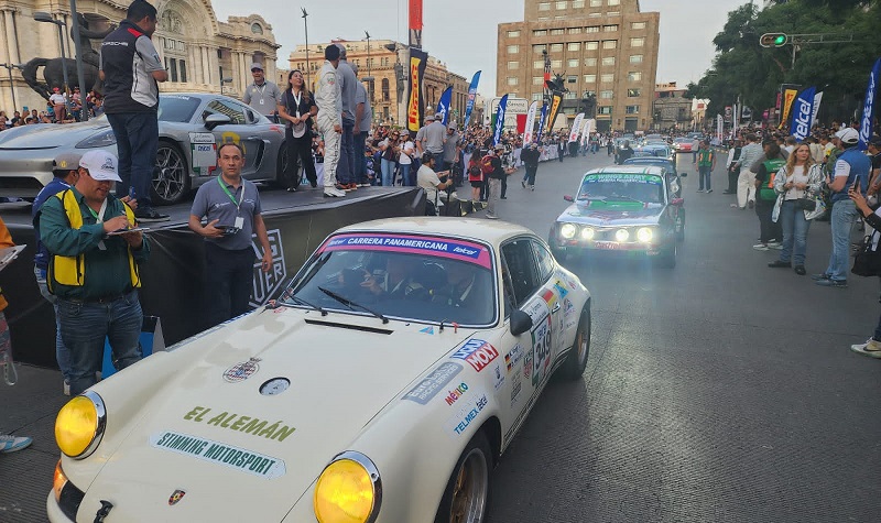 Carrera Panamericana enciende emociones, turismo y derrama económica en la Ciudad de México