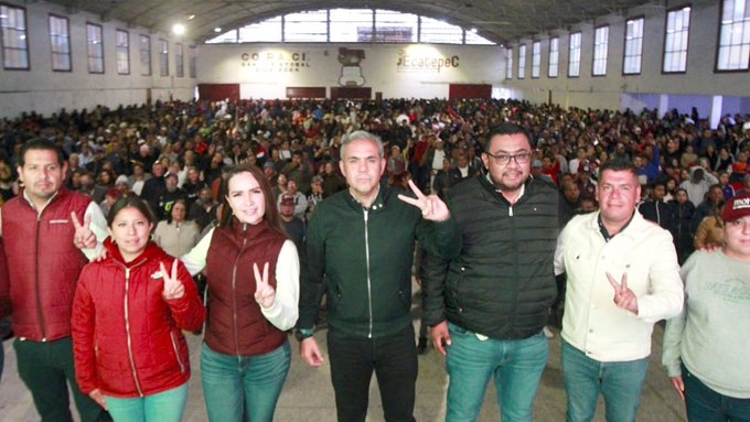 Fernando Vilchis va por candidatura de Morena al Senado