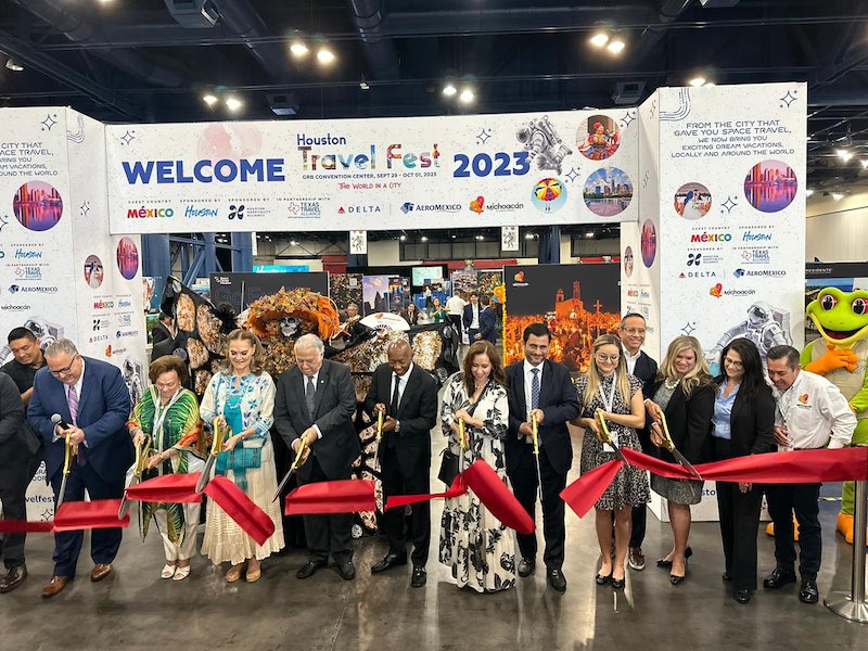 Destaca la gran presencia de México en el Houston Travel Fest 2023