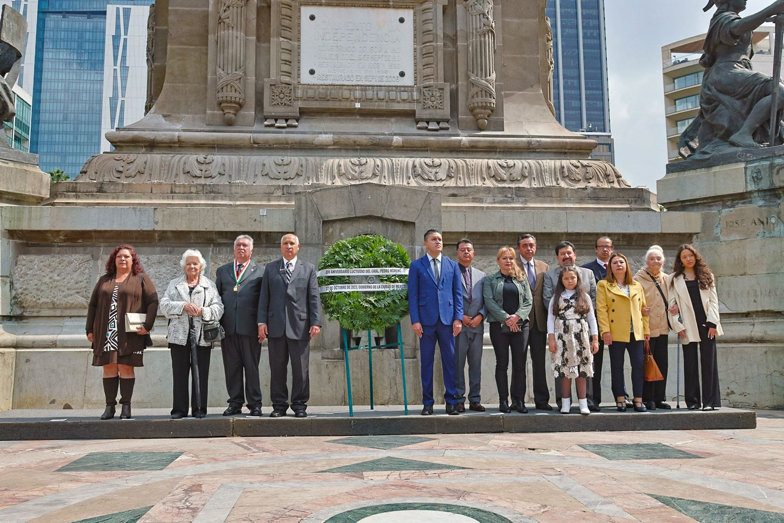 La Ciudad de México conmemora el 206 aniversario luctuoso del General Pedro Moreno
