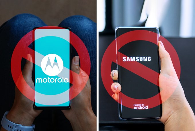 Samsung y Motorola suspenden bloqueo a celulares en México