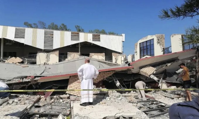 Sube a 12 la cifra de fallecidos tras derrumbe de iglesia en Tamaulipas
