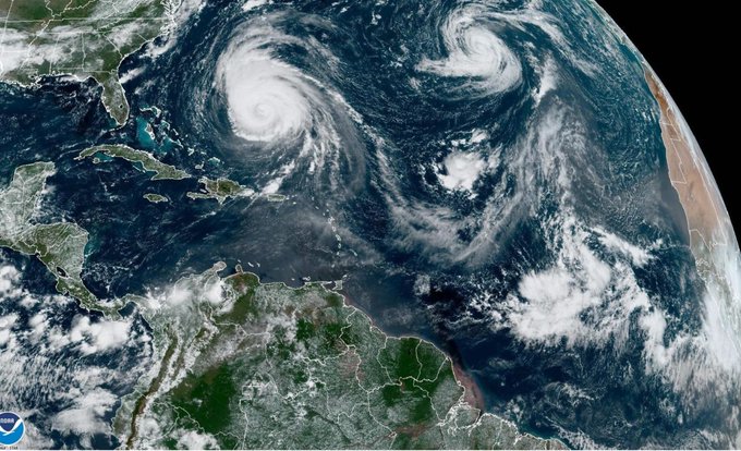 'Tammy' se convierte en el séptimo huracán de esta temporada en el Atlántico
