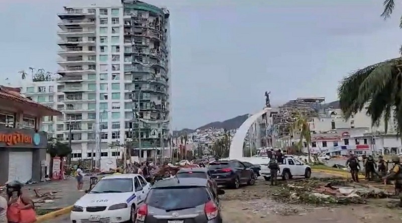 Rosa Icela Rodríguez informa que huracán Otis dejó 27 muertos y 4 desparecidos en Acapulco