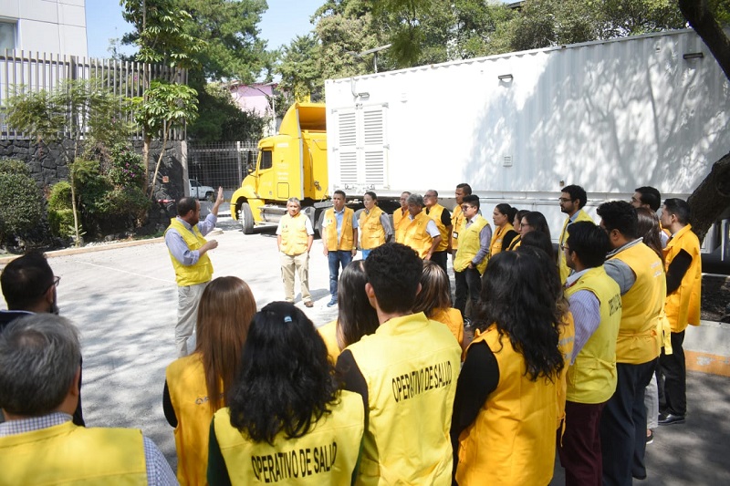 Salen rumbo a Acapulco brigadas de salud, 30 mil insumos y unidades móviles del Cenaprece para reforzar atención sanitaria