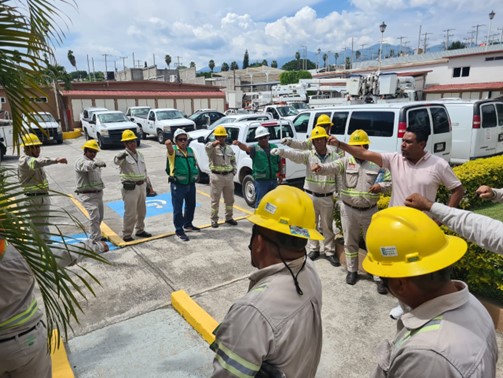 CFE preparada para atender posibles afectaciones en los estados de Oaxaca y Guerrero por la presencia del huracán John