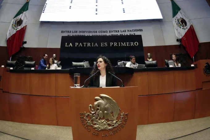 Seguridad y migración, entre los temas a debate en Pleno del Senado con la titular de Gobernación