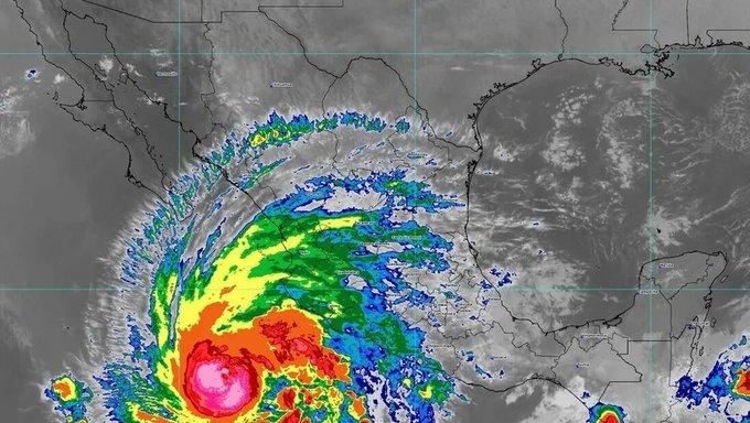 ‘Norma’ se intensifica a huracán categoría 3