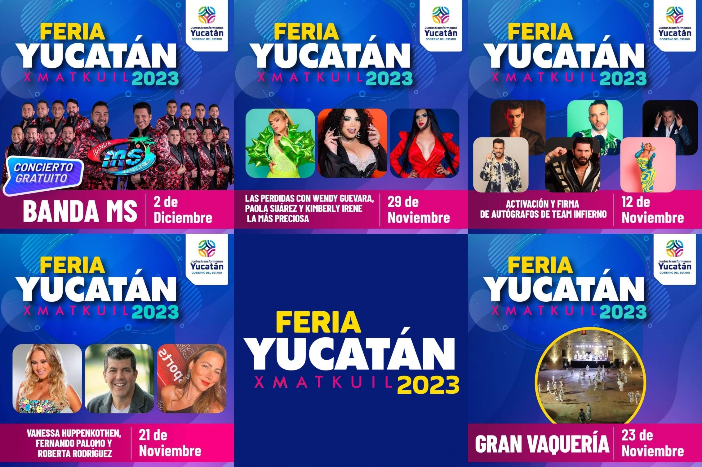 Alegría y fiesta en la Feria Yucatán Xmatkuil 2023