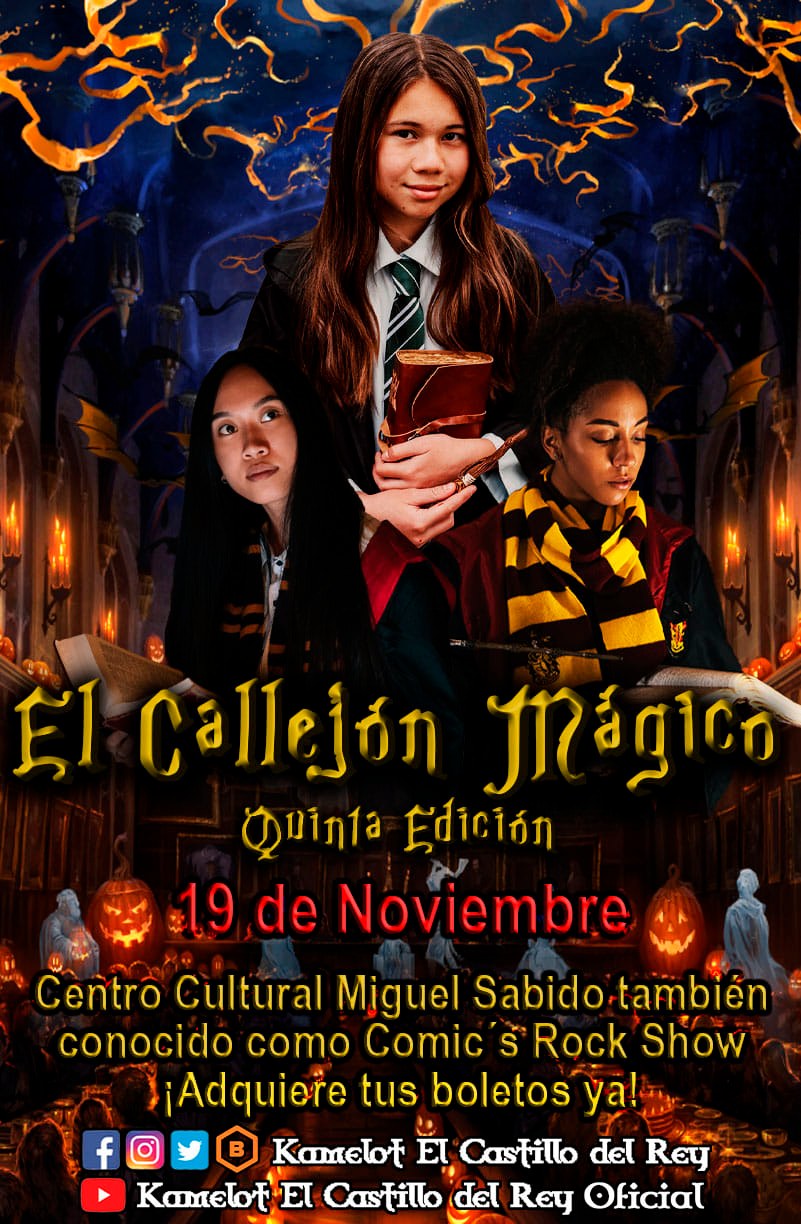 Harry Potter llega a la Ciudad de México con la quinta edición de El Callejón Mágico