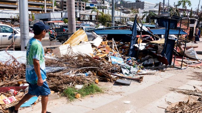 Gobierno da por terminada la emergencia en Acapulco tras “Otis”